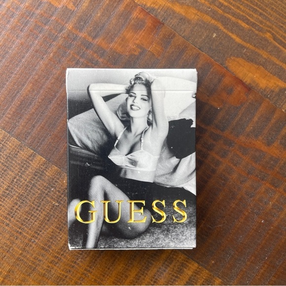 Card game Guess Marciano Schiffer Casta Lefebure Bruni Smith Mulder Shana - Picture 3 of 6